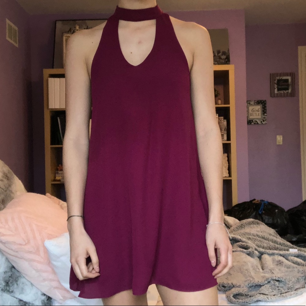 Fuchsia dress